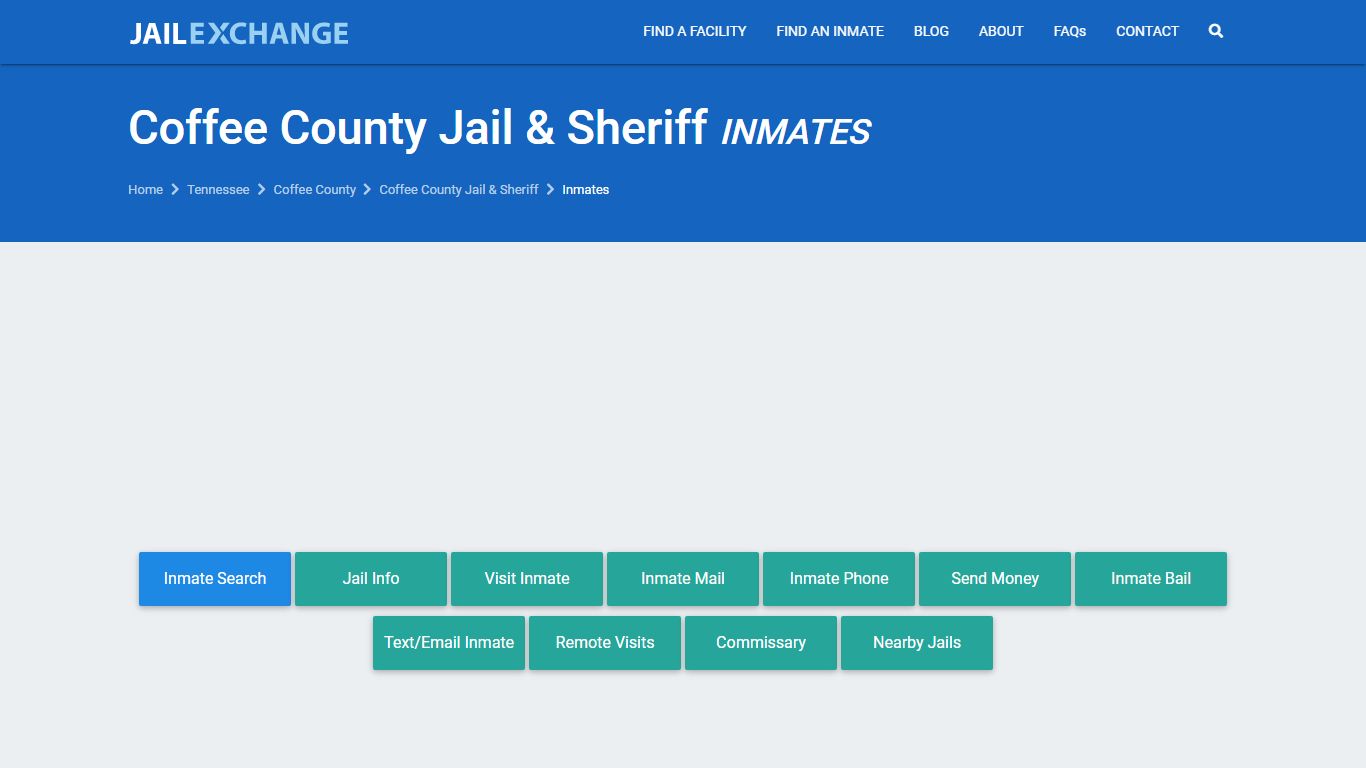 Coffee County Inmate Search | Arrests & Mugshots | TN - JAIL EXCHANGE